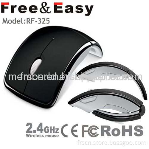 Arc Folding Wireless Mouse 